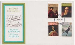 1973-07-04 British Painters Stamps Oxford FDC (89766)