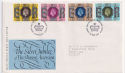 1977-05-11 GB Silver Jubilee Stamps Windsor FDC (89818)
