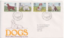 1979-02-07 British Dogs Stamps Bureau FDC (89826)