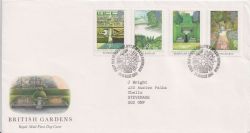 1983-08-24 British Gardens Stamps Bureau FDC (89902)