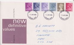 1981-01-14 Definitive Stamps Thanet FDC (89957)