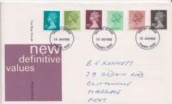 1980-01-30 Definitive Stamps Thanet FDC (89962)