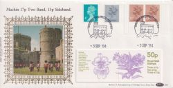 1984-09-03 Definitive Booklet Stamps Windsor FDC (89983)
