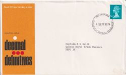 1974-09-04 Definitive Stamp Bureau FDC (90057)