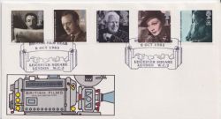 1985-10-08 British Films Leicester Square FDC (90085)