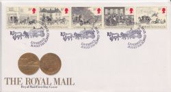 1984-07-31 Mail Coach Stamps Liverpool FDC (90094)