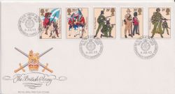 1983-07-06 Army Uniforms Stamps BF 1800 PS FDC (90104)