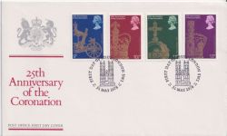 1978-05-31 Coronation Stamps London SW1 FDC (90139)