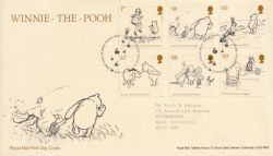 2010-10-12 Winnie the Pooh Stamps T/House FDC (90168)
