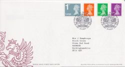 2012-04-25 Definitive Stamps T/House FDC (90176)