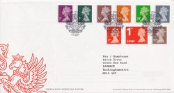 2013-01-03 Definitive Stamps Windsor FDC (90179)