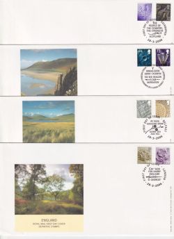 2006-03-28 Regional Definitive Stamps x4 SHS FDC (90186)
