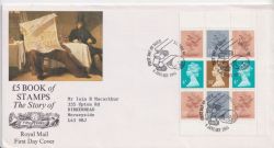 1985-01-08 The Times Booklet Stamps London WC FDC (90199)
