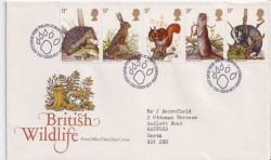 1977-10-05 British Wildlife Bureau FDC (90262)
