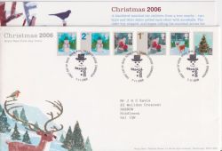 2006-11-07 Christmas Stamps T/House FDC (90278)