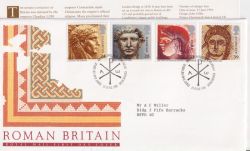 1993-06-15 Roman Britain Stamps Bureau FDC (90301)