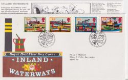 1993-07-20 Inland Waterways Stamps Bureau FDC (90302)