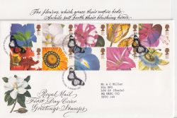 1997-01-06 Greetings Flower Stamps Bureau FDC (90311)