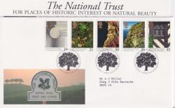 1995-04-25 National Trust Stamps Bureau FDC (90341)