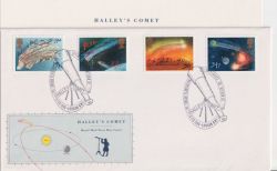 1986-02-18 Halley's Comet London NW1 FDC (90349)