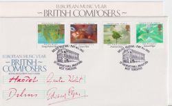 1985-05-14 British Composers St Georges Hall FDC (90356)