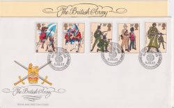 1983-07-06 Army Welsh Fusiliers BF 0294 PS FDC (90371)