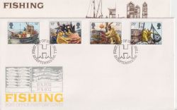 1981-09-23 Fishing Stamps Hull FDC (90384)