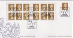 2002-06-05 12 x 1st S/A Stamps London SW1 FDC (90451)