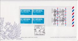 2004-04-01 MJA1 Worldwide Postcard Stamps London FDC (90467)