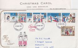 1973-11-28 Christmas Stamps Thamet FDC (90484)