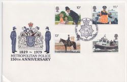 1979-09-26 Police Stamps London SW1 FDC (90502)