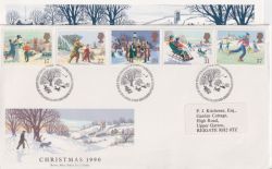1990-11-13 Christmas Stamps Bethlehem FDC (90533)