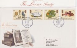 1988-01-19 Linnean Society London W1 FDC (90536)