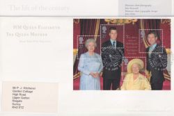 2000-08-04 Queen Mother M/S London SW1 FDC (90559)