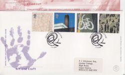 2000-05-02 Art and Craft Stamps Salford FDC (90572)