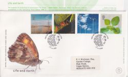 2000-04-04 Life and Earth Stamps Doncaster FDC (90575)