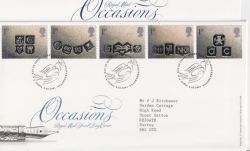 2001-02-06 Occasions Stamps Merry Hill FDC (90587)