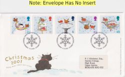 2001-11-06 Christmas Stamps Bethlehem FDC (90592)