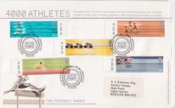 2002-07-16 Commonwealth Games Stamps Manchester FDC (90618)