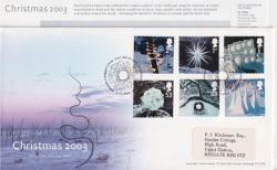 2003-11-04 Christmas Stamps Bethlehem FDC (90627)