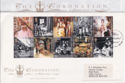 2003-06-02 Coronation Stamps London SW1 FDC (90632)