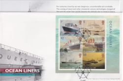 2004-04-13 Ocean Liners Stamps M/S Southampton FDC (90662)