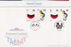 2004-04-06 Entente Cordiale GB / France FDC (90667)