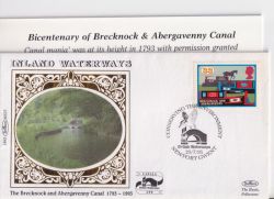 1993-07-20 Inland Waterways Benham BS35 FDC (90686)