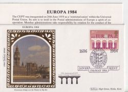 1984-05-15 Europa Stamp Benham BS4d FDC (90696)