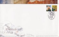 2007-11-06 Christmas Stamps Nasareth FDC (90778)