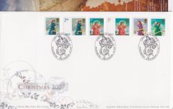 2007-11-06 Christmas Stamps Nasareth FDC (90779)