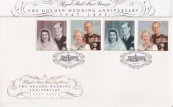 1997-11-13 Golden Wedding Stamps B/P RD London SW1 FDC (90807)