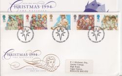 1994-11-01 Christmas Stamps Bethlehem FDC (90819)