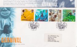 1998-08-25 Carnival Stamps London W11 FDC (90824)